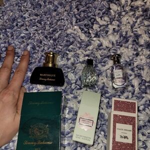 Coach Dreams, Tommy Bahama , And Jimmy Choo Floral Mini Perfume-cologne